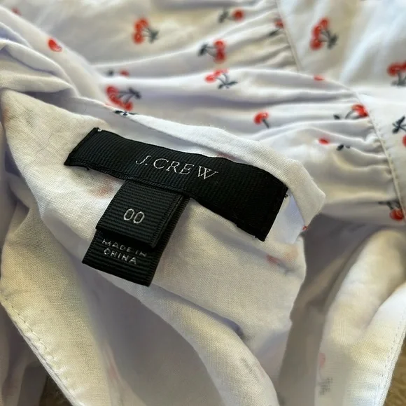 J crew cherry print blouse - Picture 3 of 3
